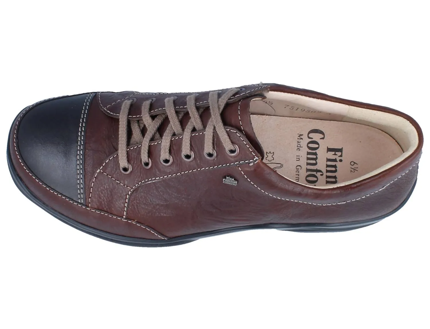 Men's Alamo Lace Up Shoes In Kastanie/cigar