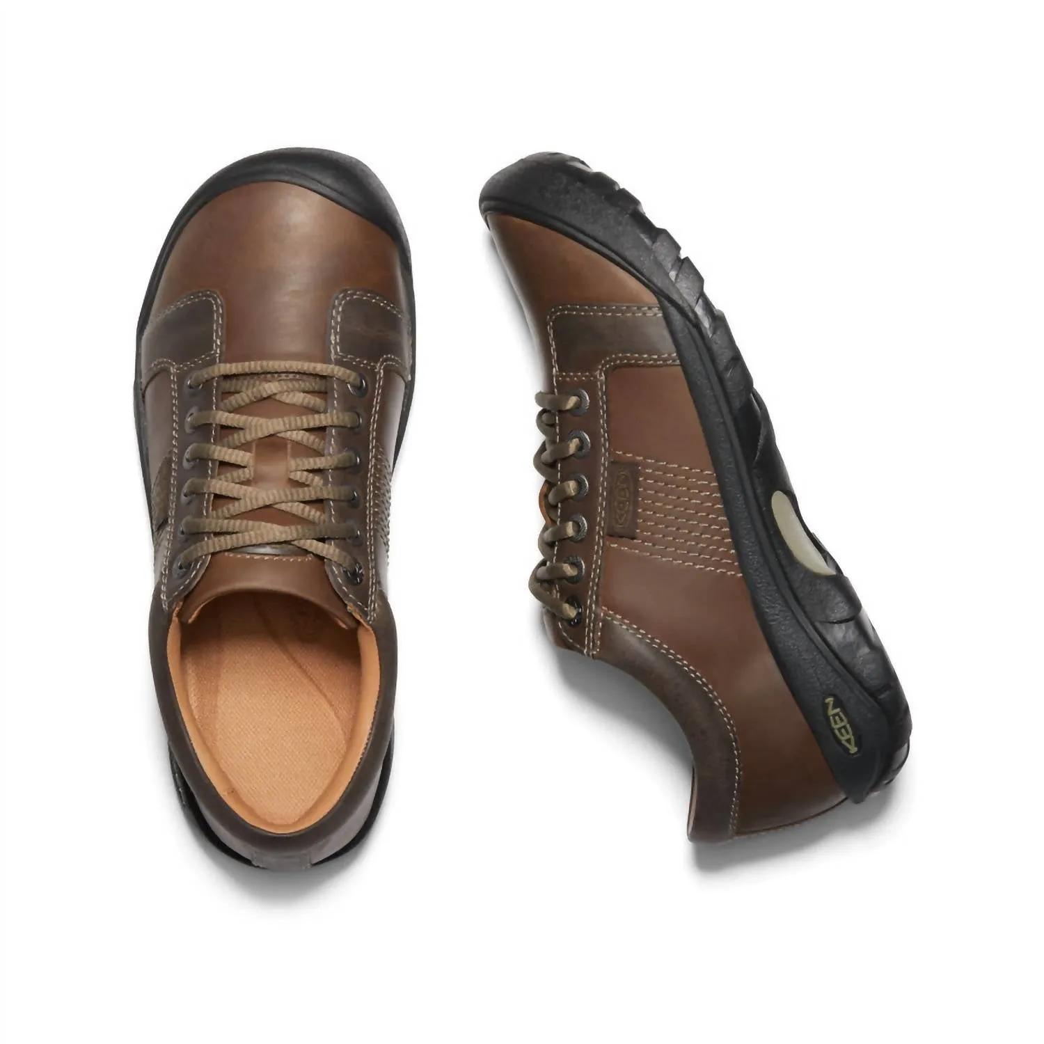 Men's Austin Shoe In Chocolate Brown