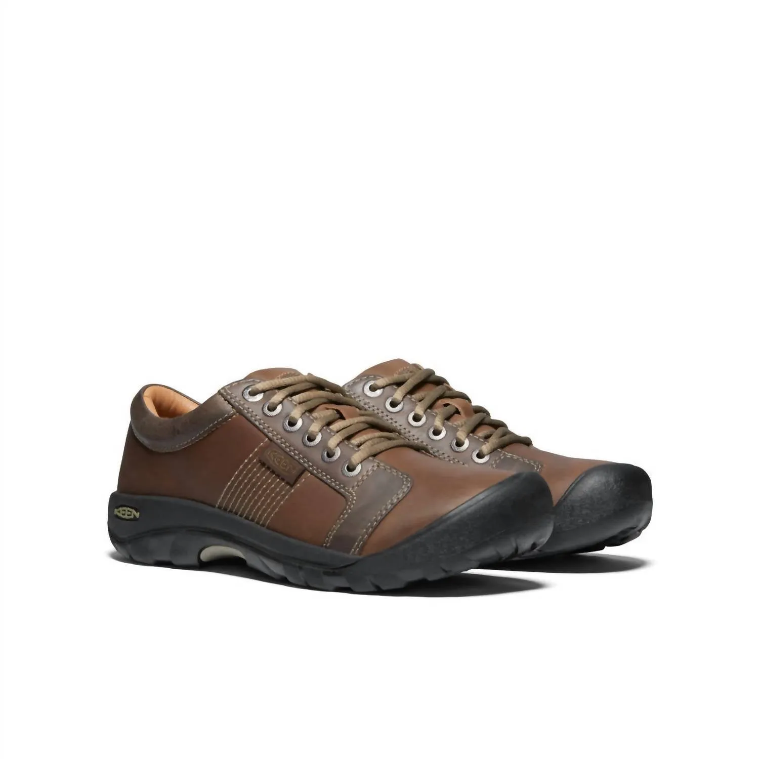 Men's Austin Shoe In Chocolate Brown