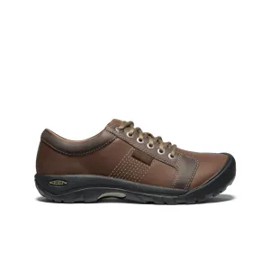 Men's Austin Shoe In Chocolate Brown