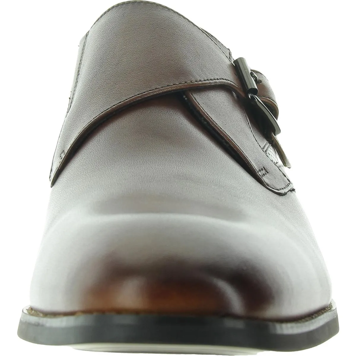 Mens Buckle Leather Oxfords