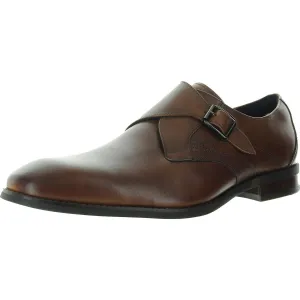 Mens Buckle Leather Oxfords