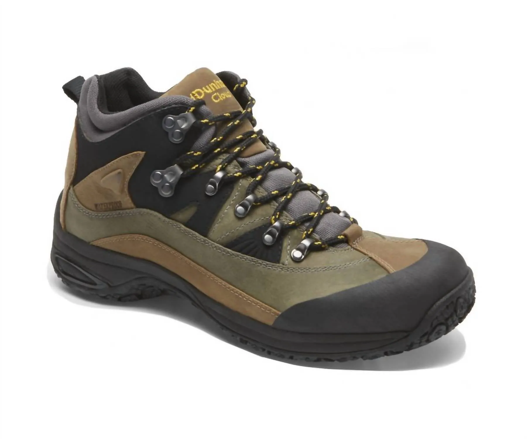 Men's Cloud Waterproof Boot In Green/grey