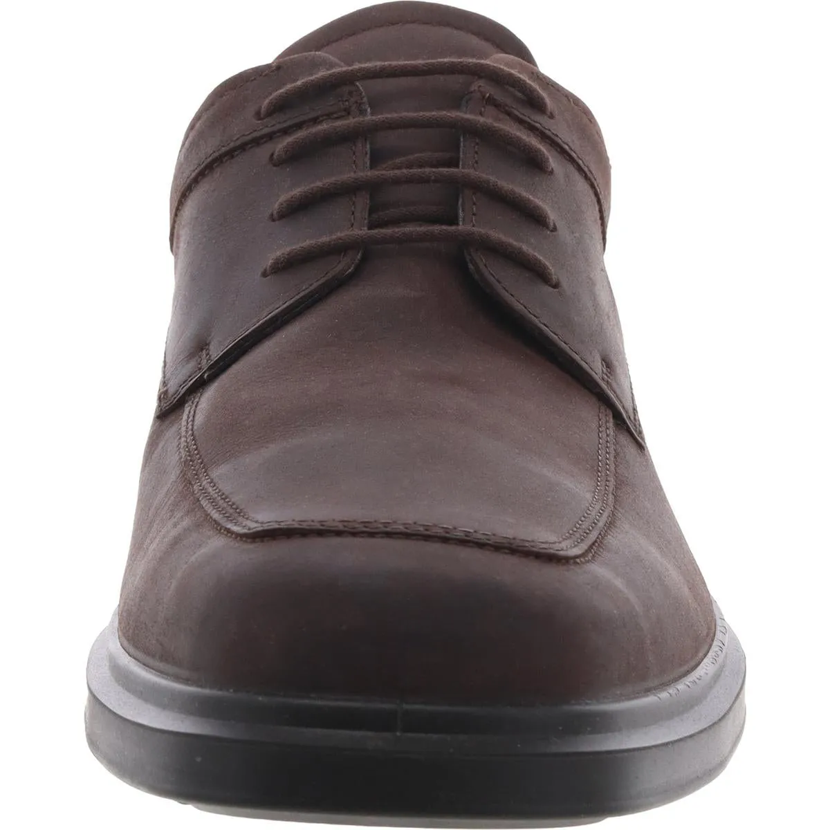Mens Cushioned Footbed Leather Oxfords