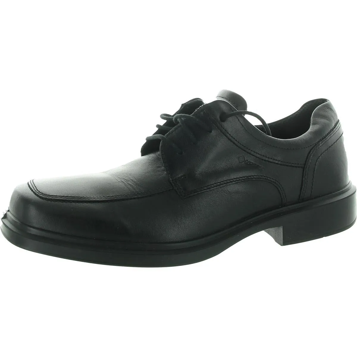Mens Cushioned Footbed Leather Oxfords