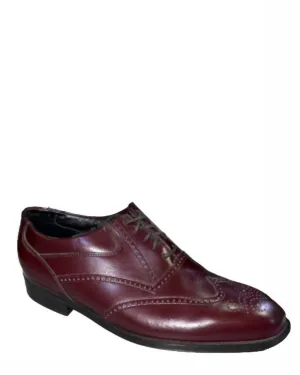 Men's Eaton Oxford Shoes In Burgundy