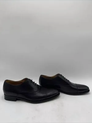 Men's Forley Cap-Toe Leather Oxfords In Black Luc