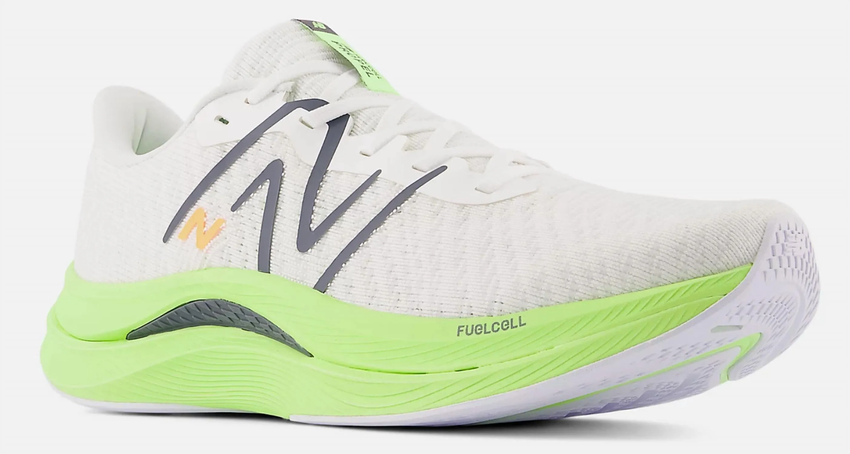 Men's Fuelcell Propel V4 Sneakers In White Lime Green