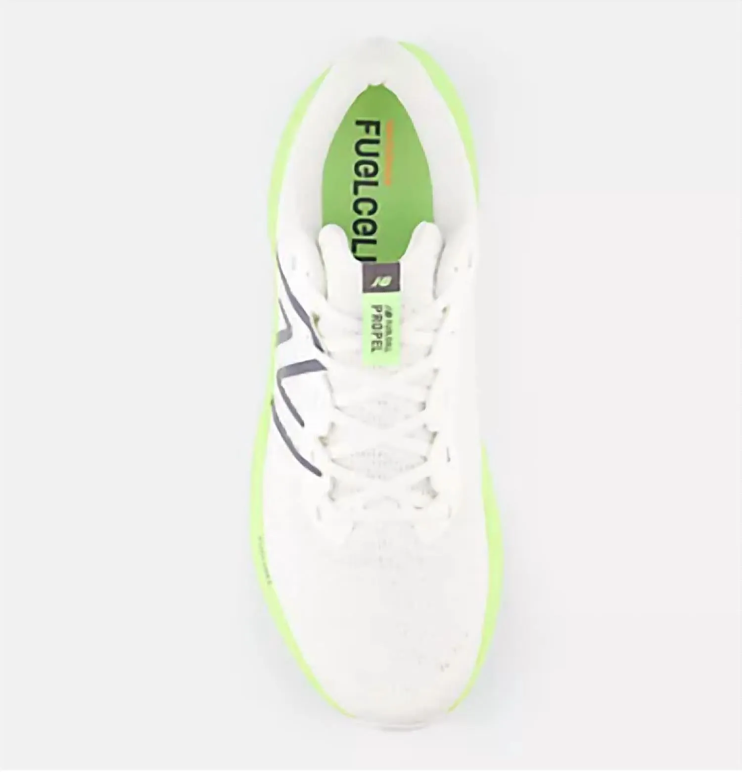 Men's Fuelcell Propel V4 Sneakers In White Lime Green