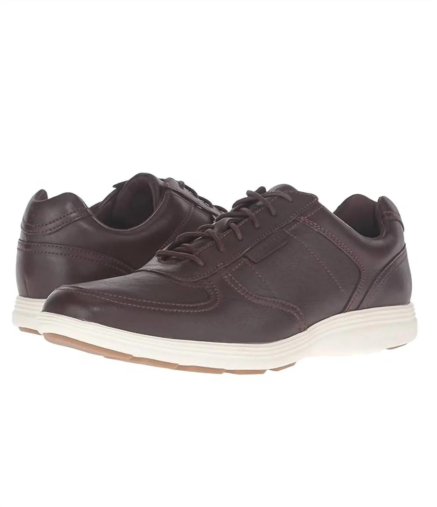 Men's Grand Tour Sport Oxford Shoes In Chestnut Leather/ivory