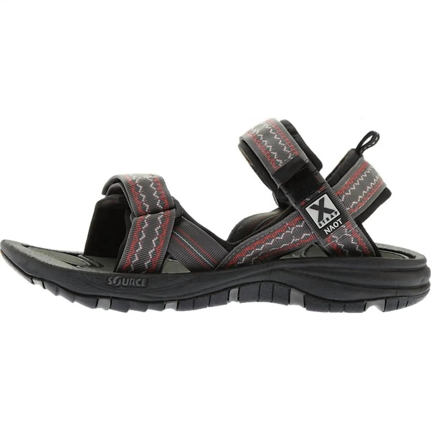 Men's Harbor Sandal In Grey Aztec