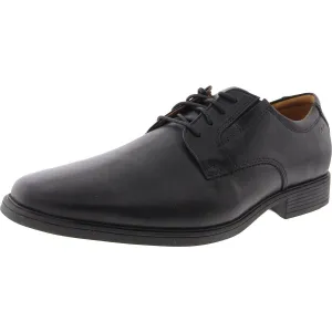 Mens Lace-Up Leather Oxfords
