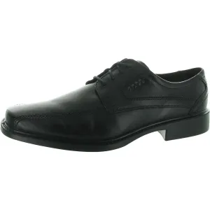 Mens Lace-Up Leather Oxfords