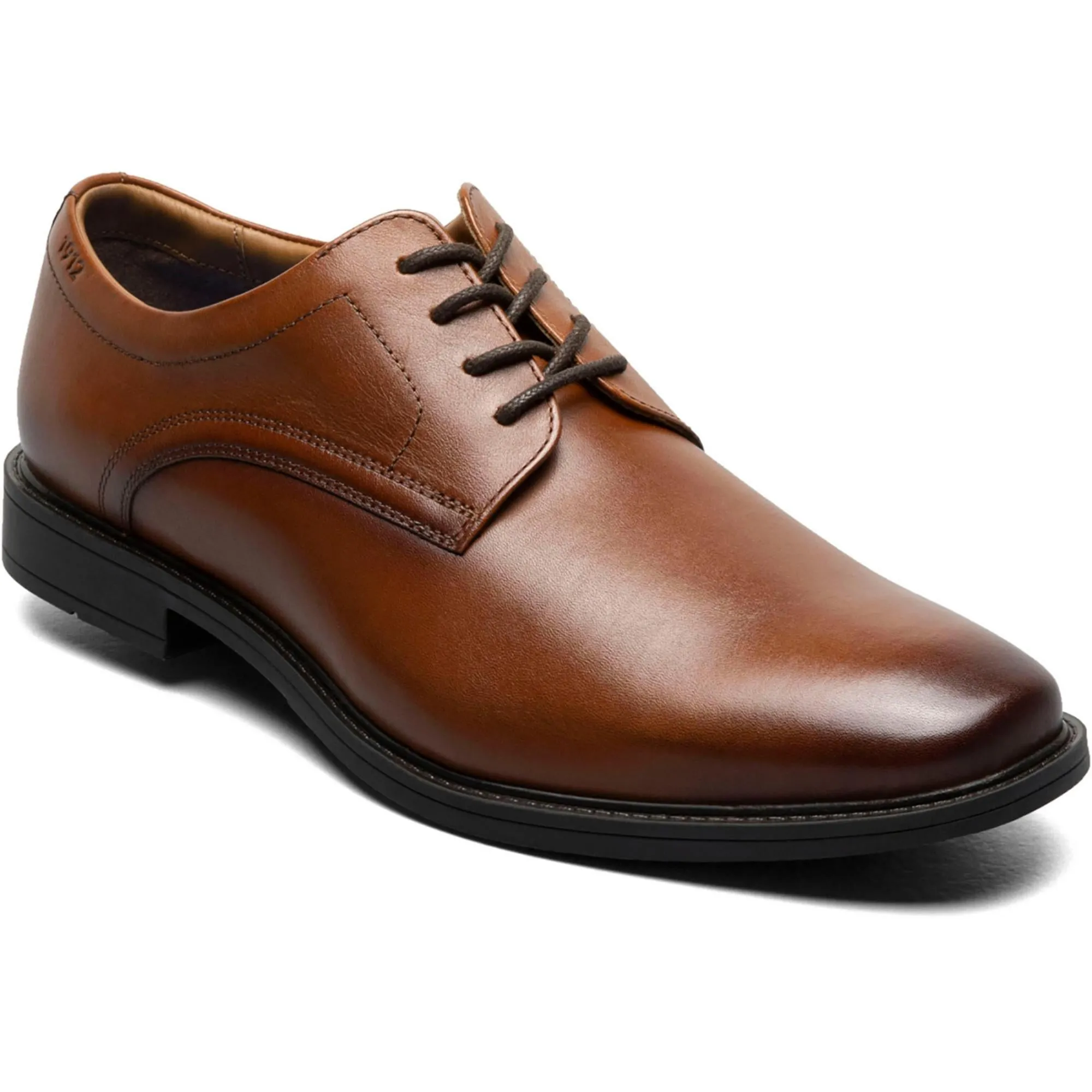 Mens Lace Up Square Toe Oxfords