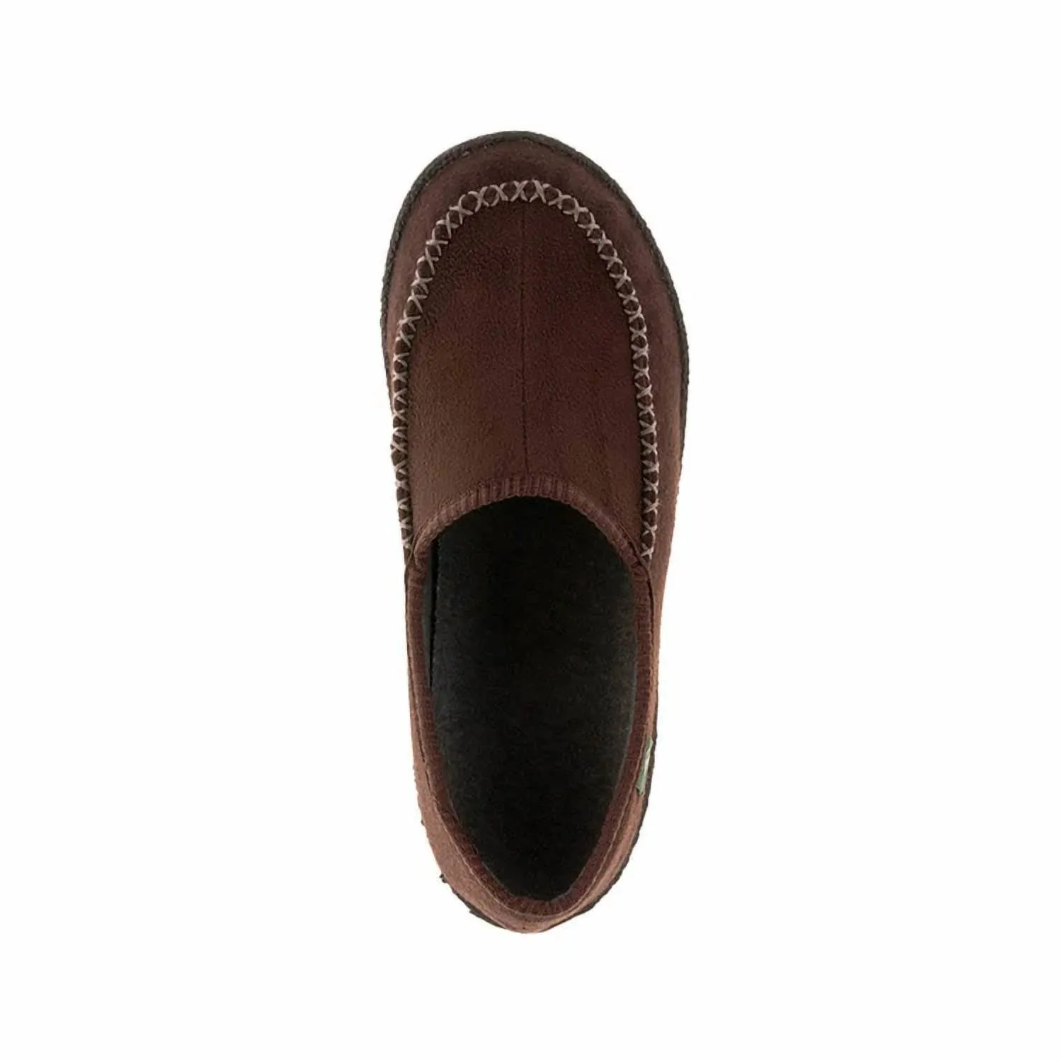 Men's Leanback Slip On Slipper In Dark Brown