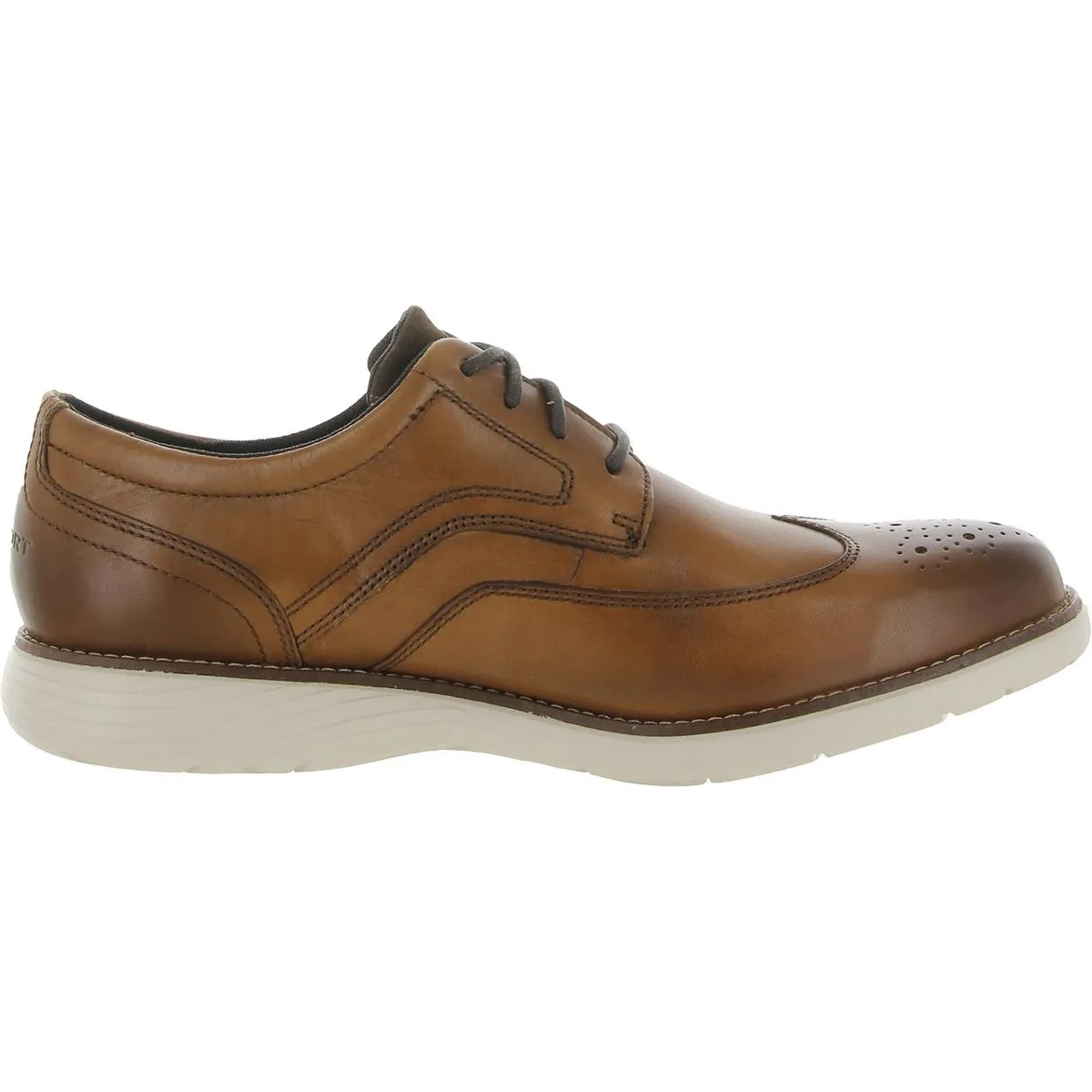 Mens Leather Wing Tip Oxfords