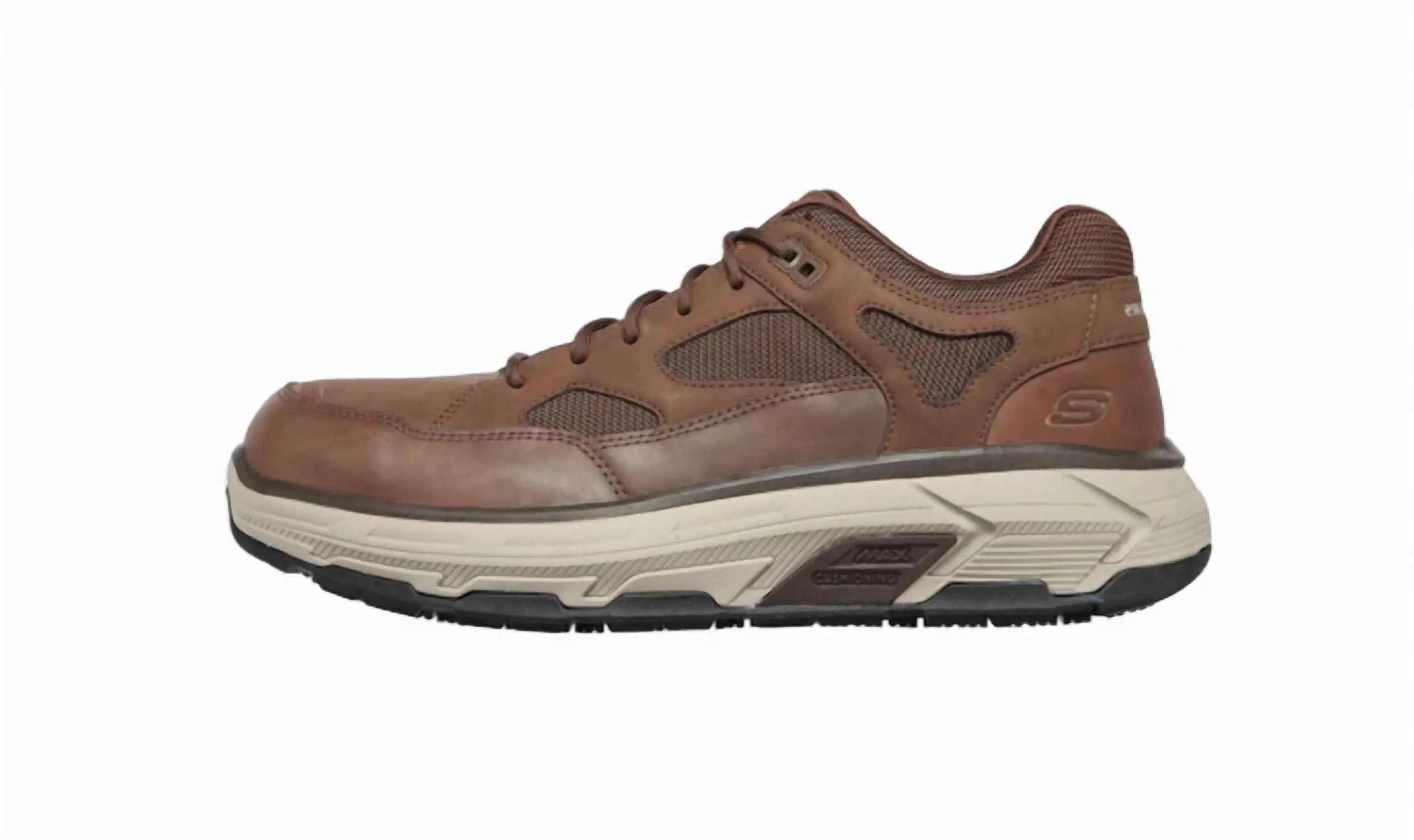 Men's Max Stout Work Shoe In Brown