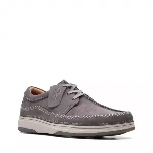 Men's Nature 5 Tie Derby Shoe In Dark Grey