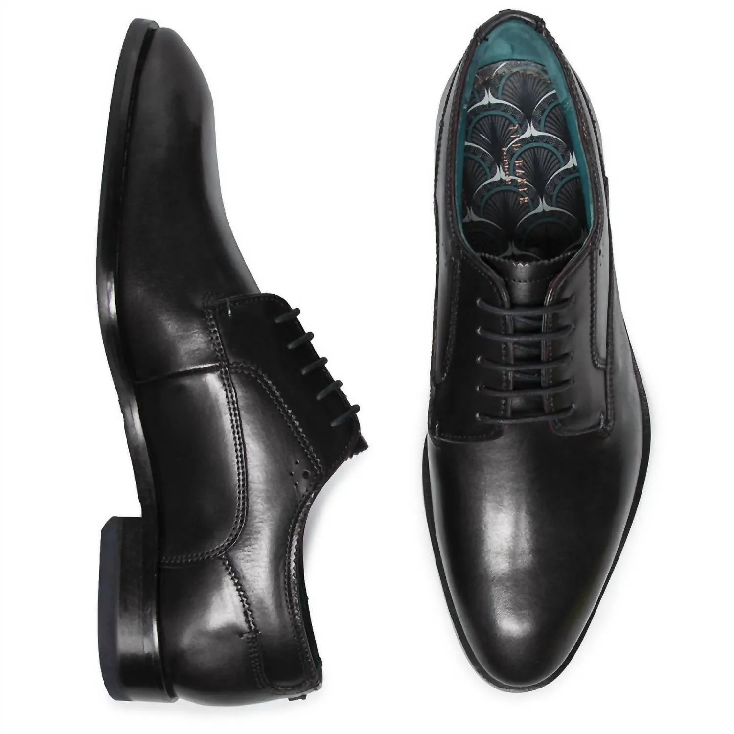 Men's Parals Derby Shoes In Black