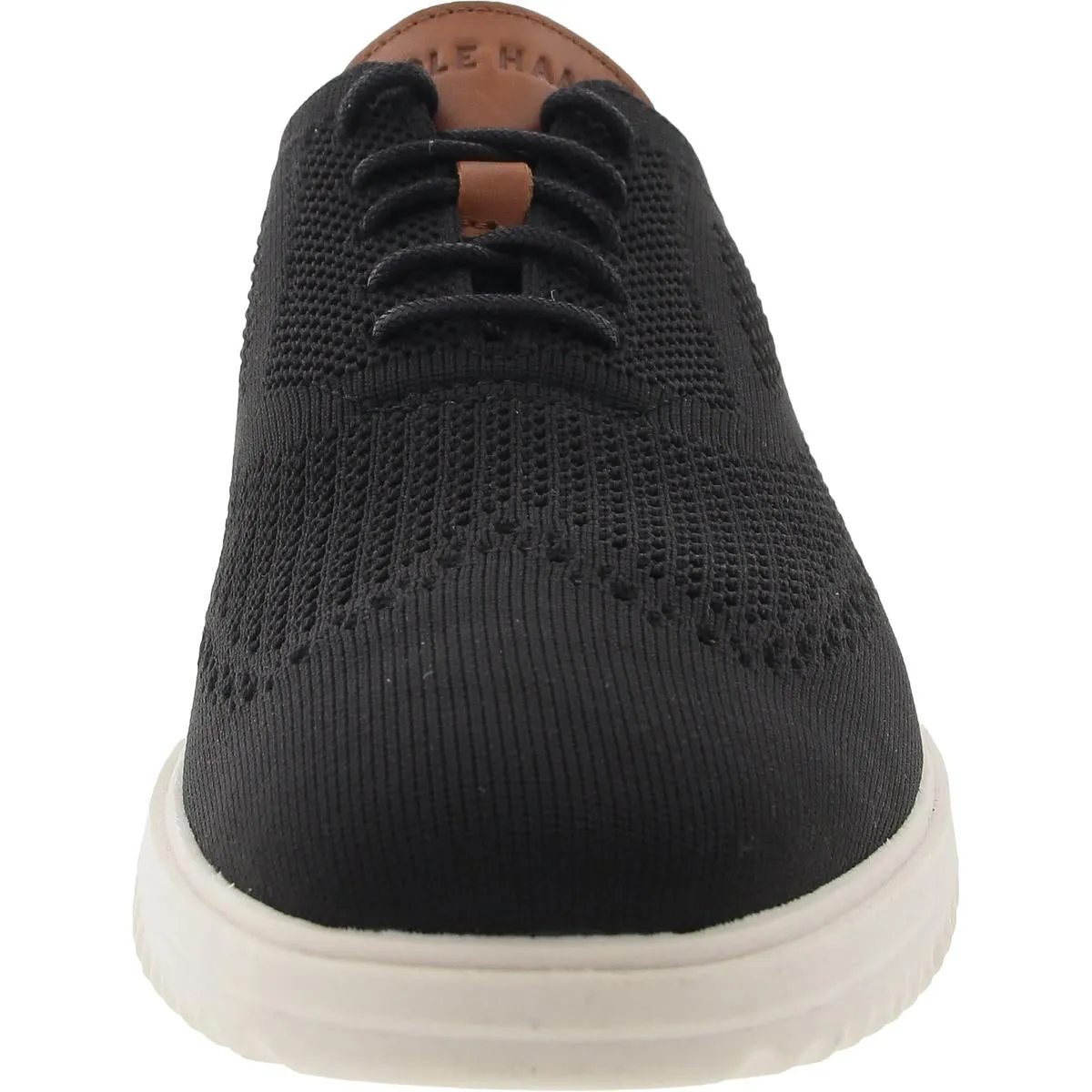 Mens Perforated Manmade Derby Shoes