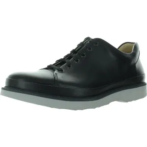 Mens Solid Leather Oxfords