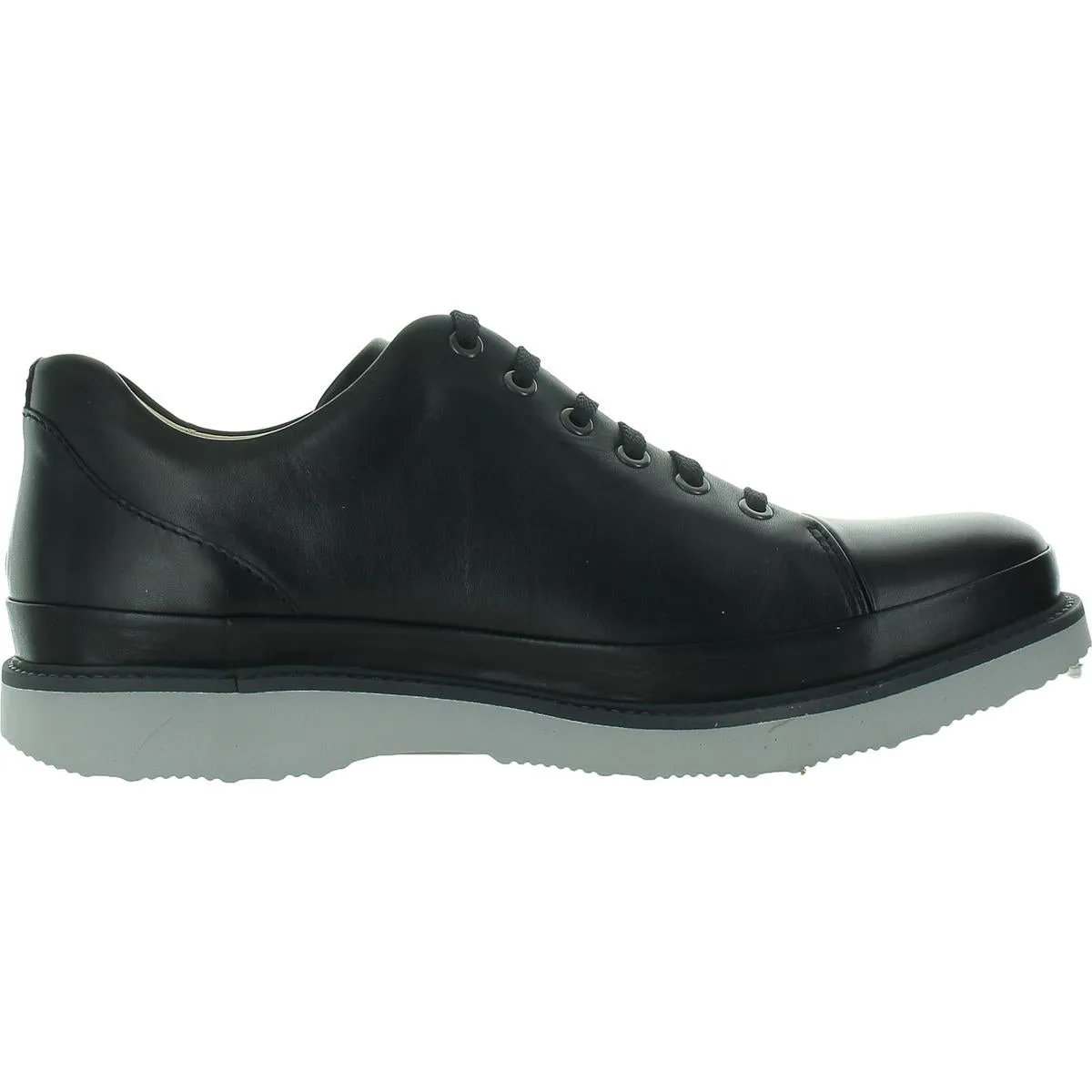 Mens Solid Leather Oxfords