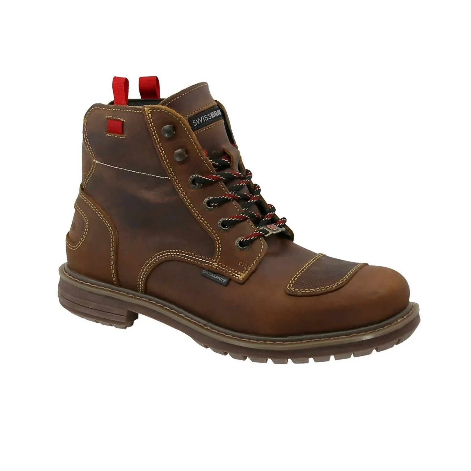 Men's Urban Biker Boot Zug In Honey