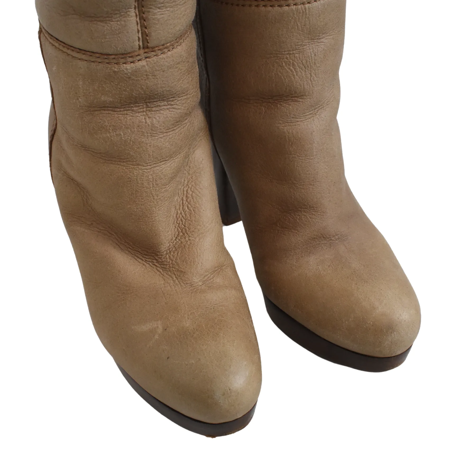 Miu Miu Leather Boots - Women's 38 EU