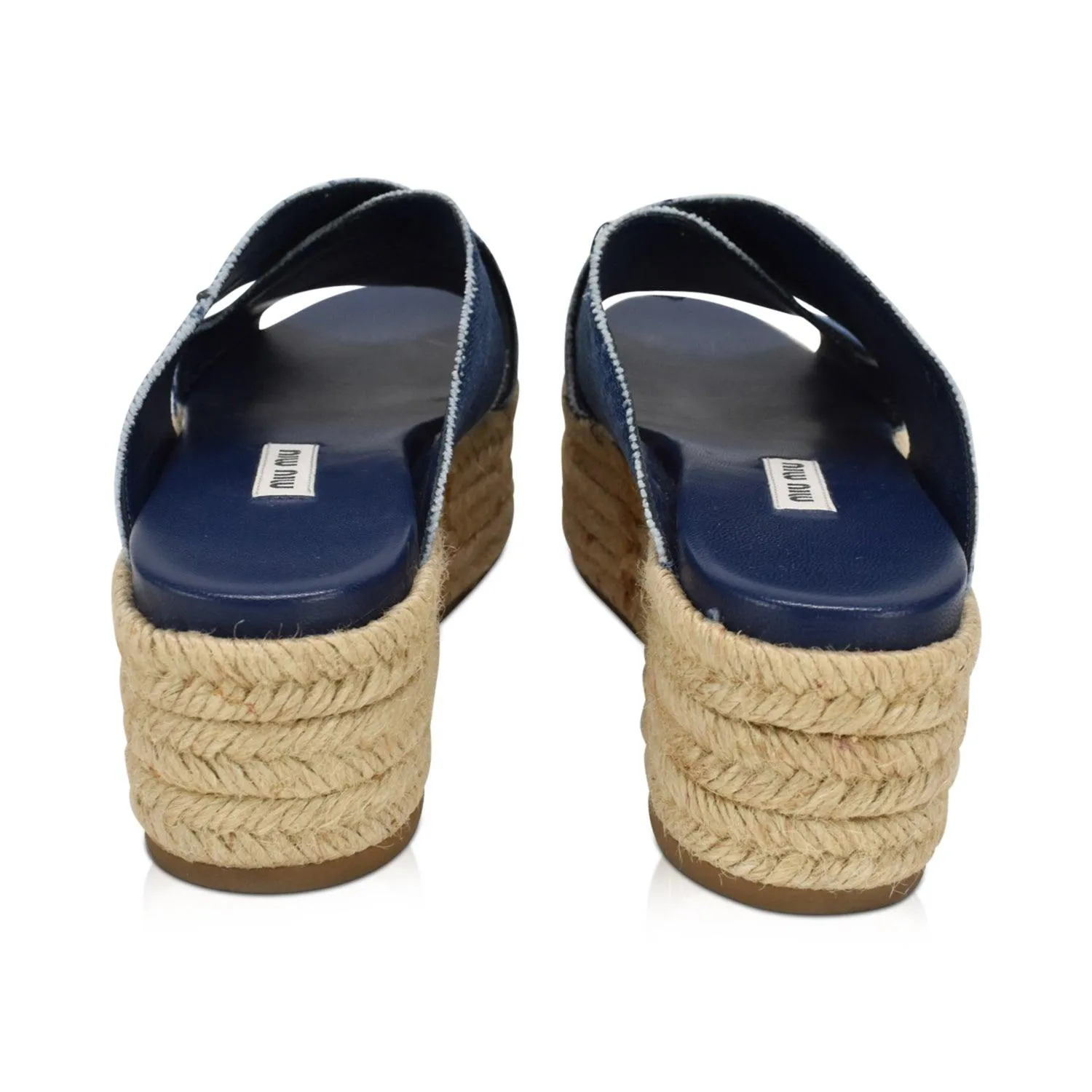 Miu Miu Platform Espadrilles - Women's 35