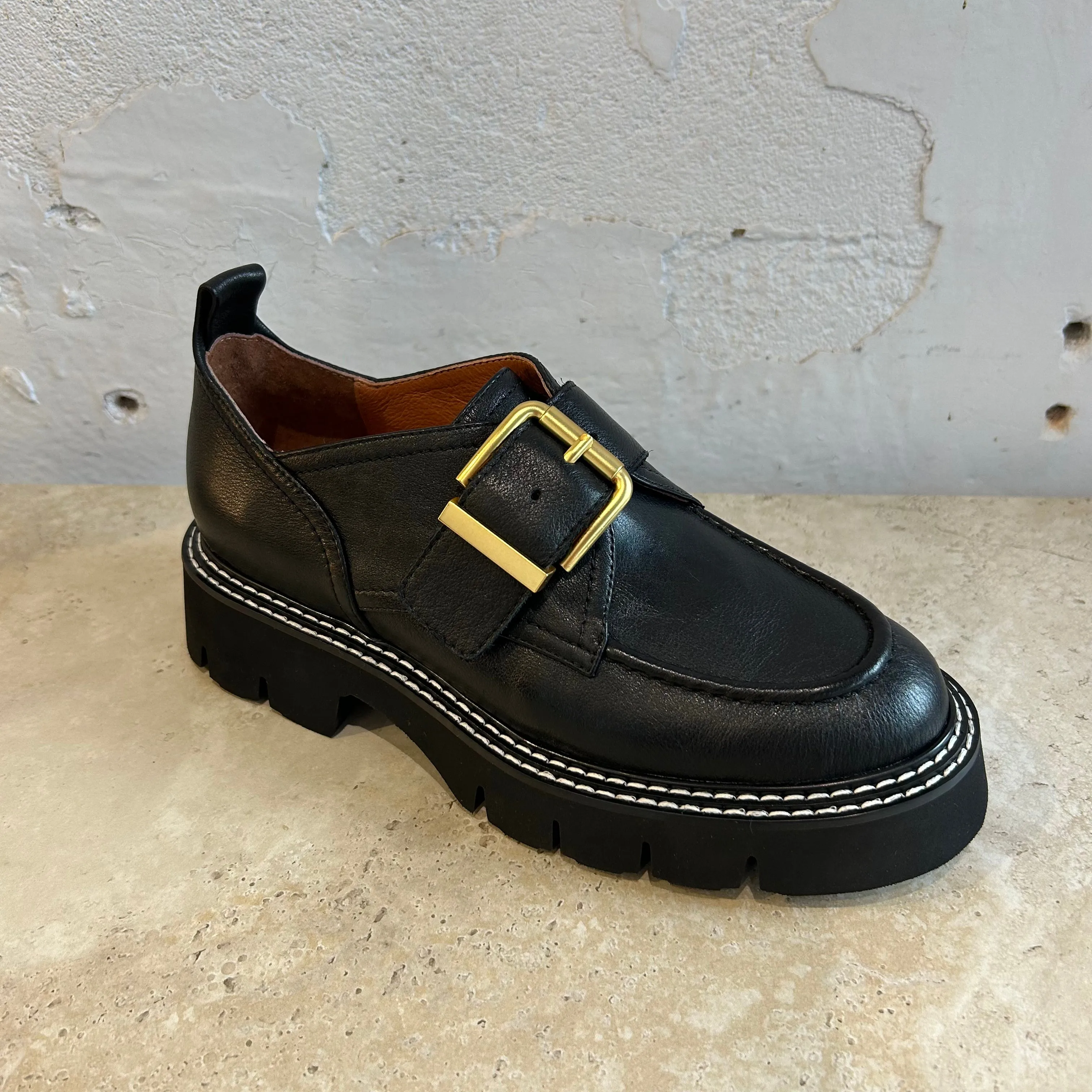 Mollini Kivia Loafers Black Shoes_Mollini