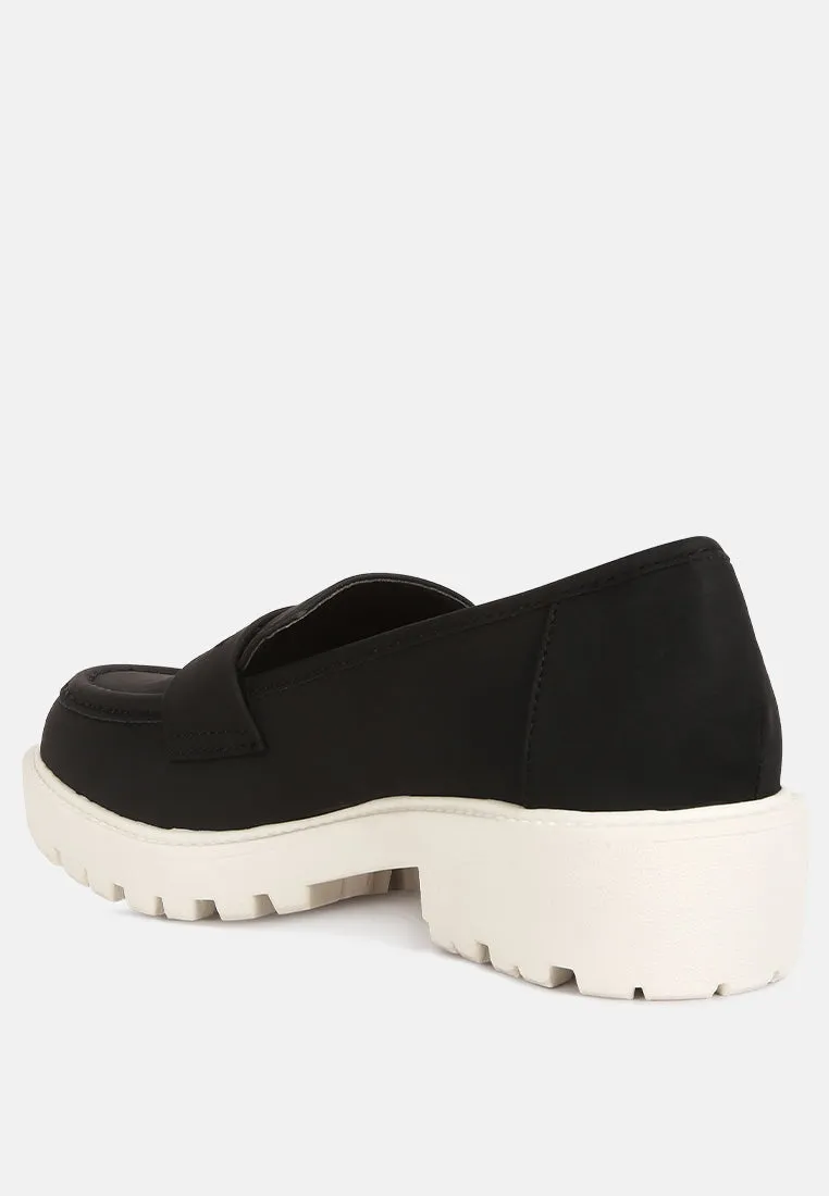 mosly semi casual lug loafer
