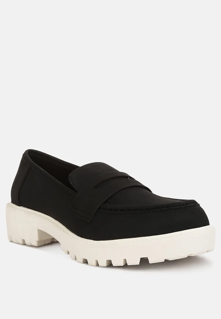 mosly semi casual lug loafer