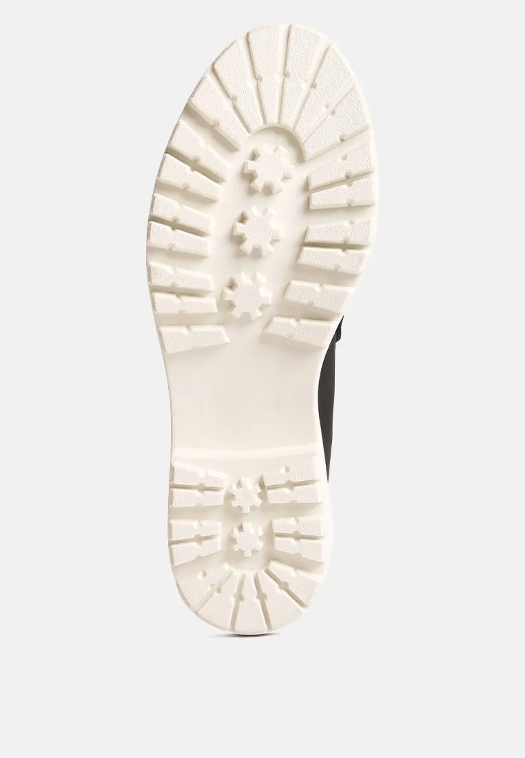 mosly semi casual lug loafer