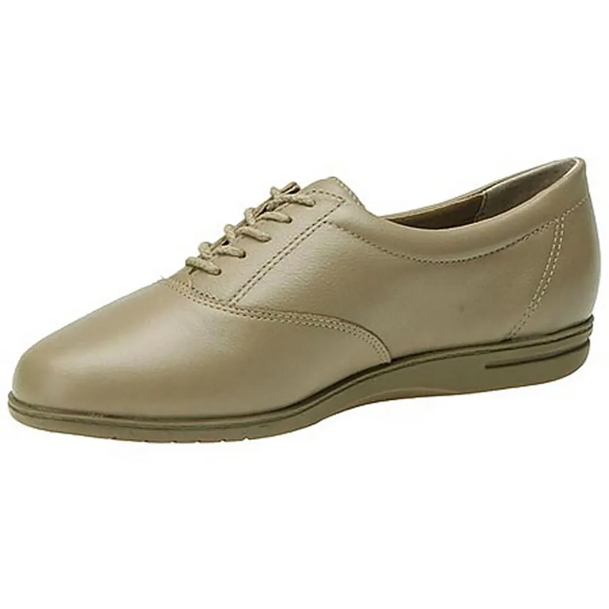 Motion Womens Leather Lace Up Oxfords