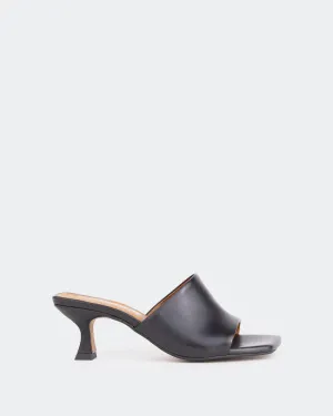 Neptune Black Leather/Cuir Noir