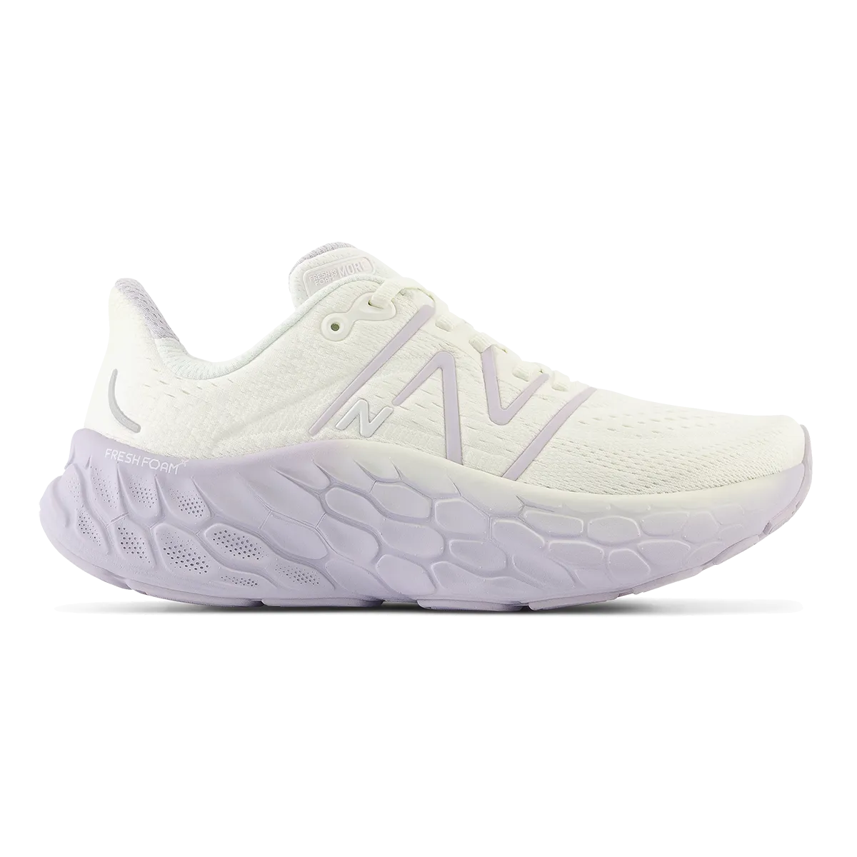 New Balance Fresh Foam X More V4 - Sea Salt - Grey Violet
