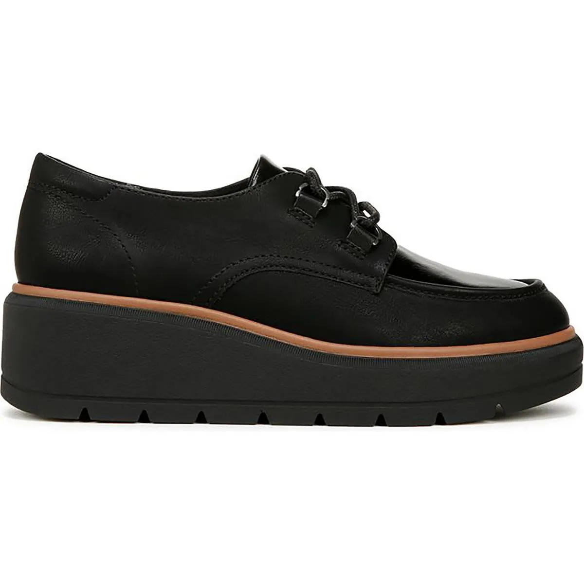 Nice Max Womens Faux Leather Lifestyle Oxfords