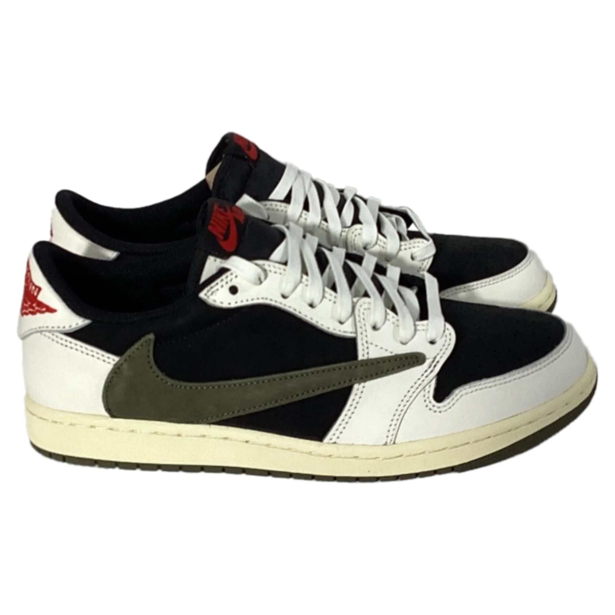 Nike Air Jordan 1 Retro Low x Travis Scott Sneakers in Multicolor Leather