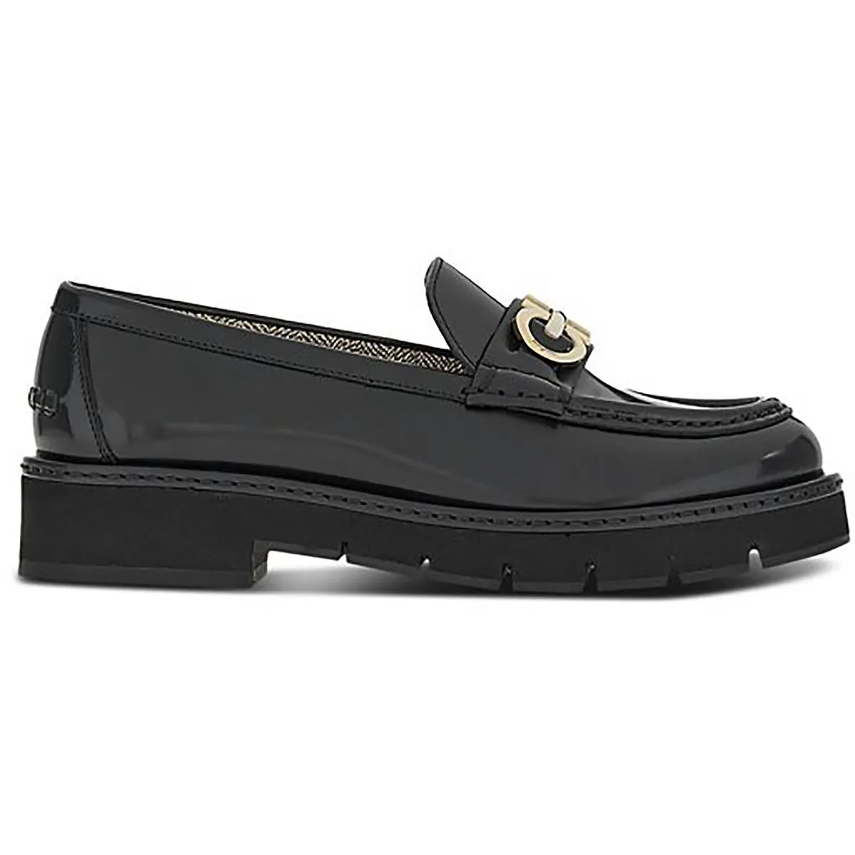 Ofelia Womens Faux Leather Oxfords