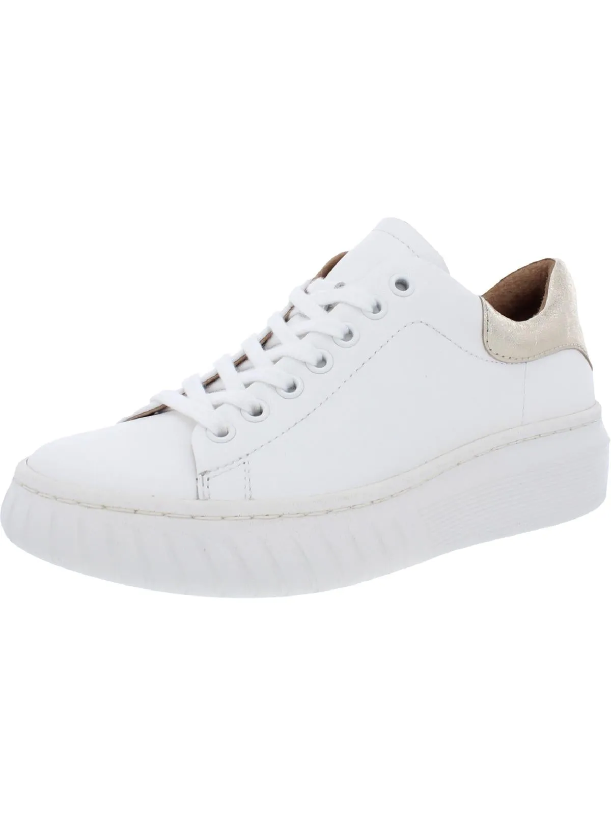 Parkyn Womens Leather Round Toe Oxfords