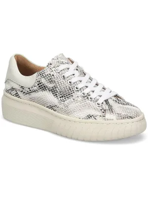 Parkyn Womens Leather Round Toe Oxfords
