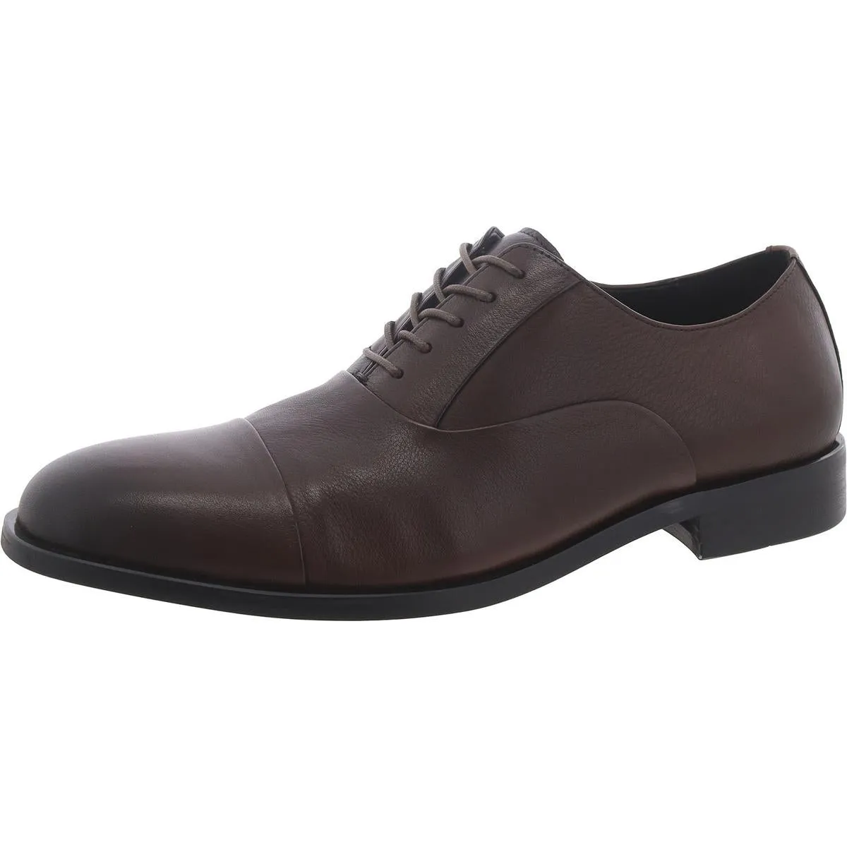 Pep Mens Leather Toe Cap Oxfords