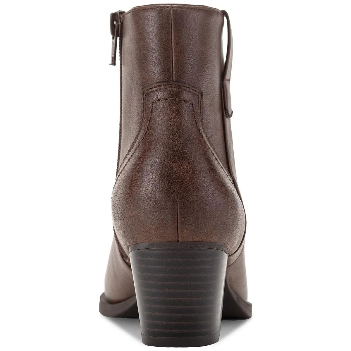 Perriee Womens Faux Leather Pointed Toe Cowboy, Western Boots