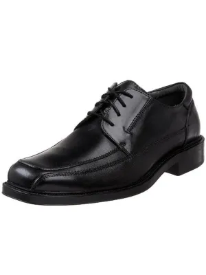 Perspective Mens Leather Front Lace Oxfords