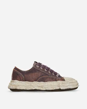 Peterson 23 OG Sole Washed Denim Low Sneakers Purple