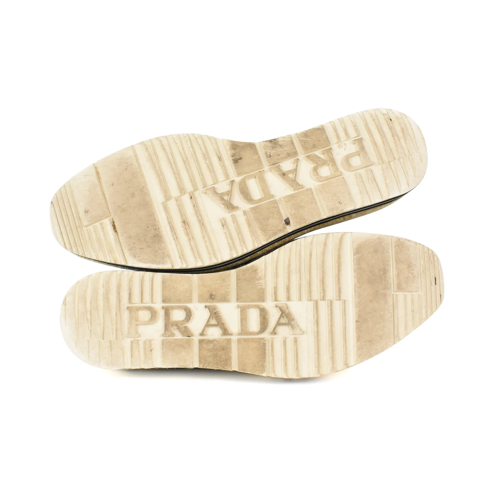 Prada Platform Brogue Loafers - Women's 38