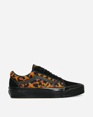 Premium Old Skool Leopard Sneakers Black / Orange