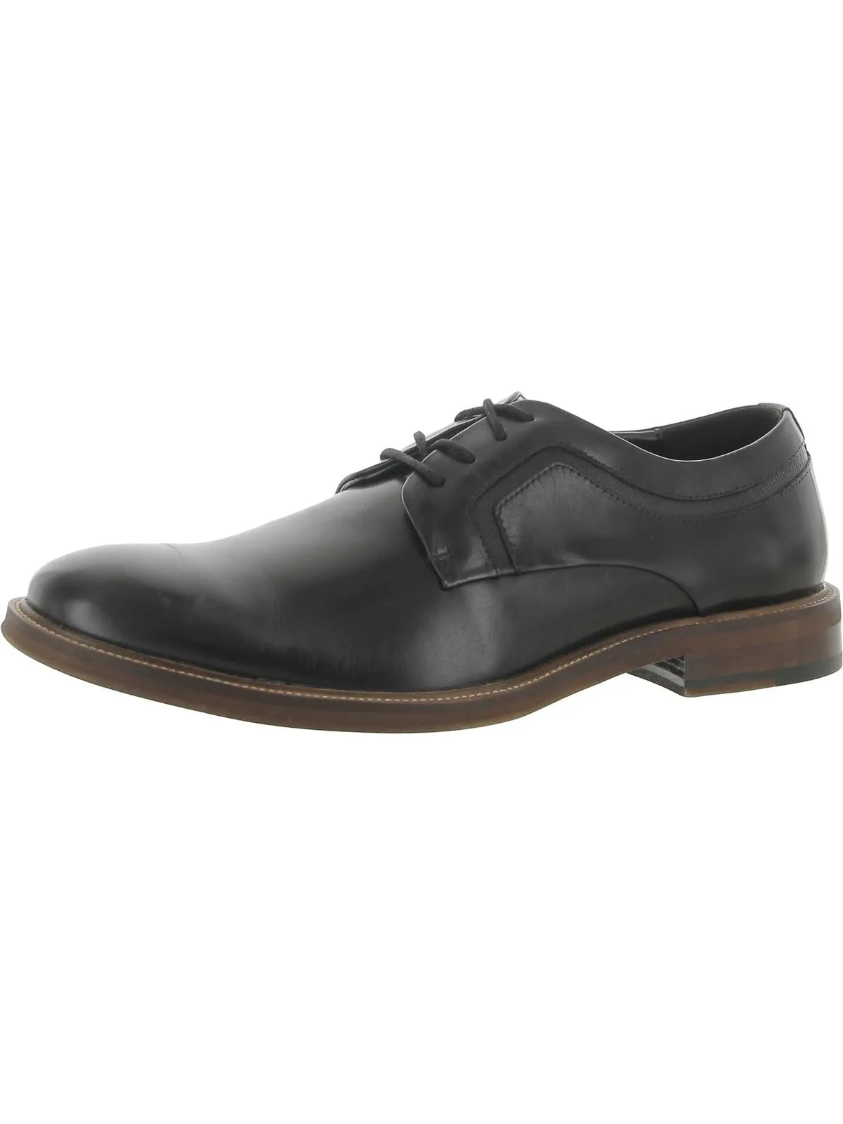 Prewitt Mens Leather Lace-Up Oxfords