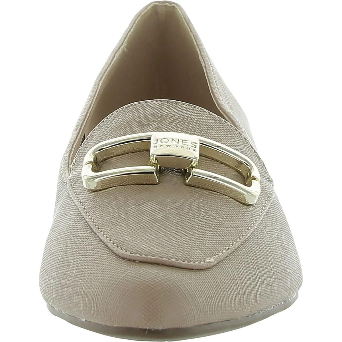 Quilsee Womens Faux Leather Embellished Loafers