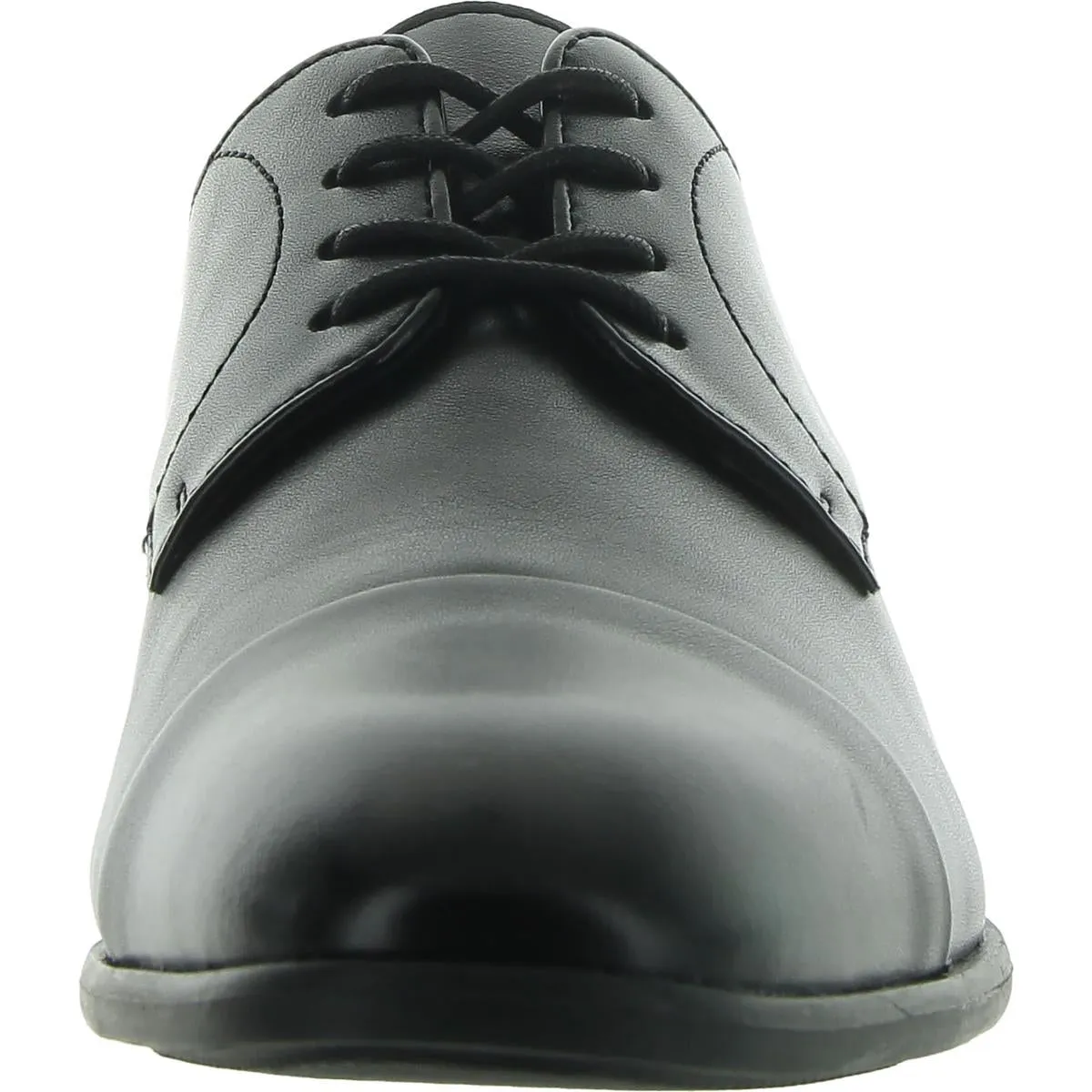 Quinn Mens Faux Leather Lace Up Oxfords
